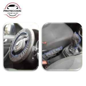 Kit De Protector De Timón Palanca Y Freno Tipo Gorro Ecológico